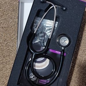 Brand new black Littmann Classic III stethoscope